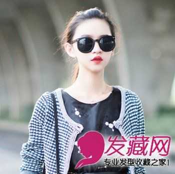 直发三七分马尾怎么扎（三七分高马尾怎么扎）
