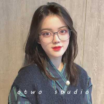 长脸适合什么眼镜女图