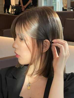 超短发染什么颜色好看（30~40岁短发染什么颜色）