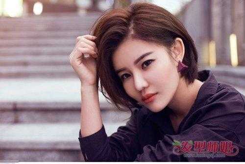 菱形脸什么短发减龄（菱形脸适合什么发型）