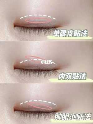 内双怎样贴双眼皮,内双怎么贴双眼皮图解视频