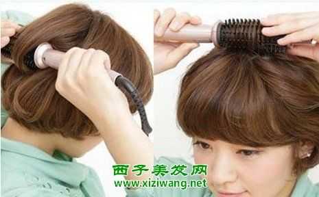 齐发怎么扎好看图解法（适合十二岁的短齐发怎样扎简单易学(图)）
