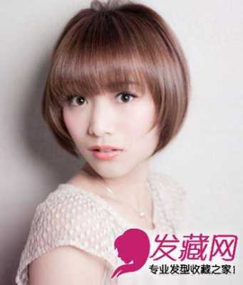 长脸型的女性剪什么发型的短发好看,脸长适合什么短发女生