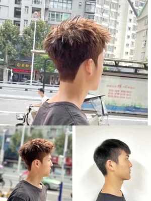 男生短发适合什么样的烫发,短发烫什么发型好看男生