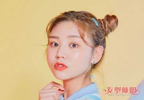 娃娃头发怎么扎好看,娃娃脸怎么扎头发好看图片