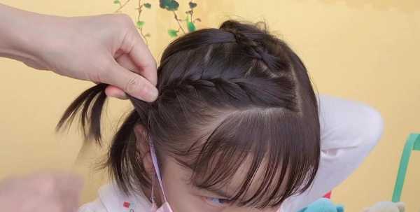 11岁小女孩怎么扎头发最好看短发,儿童女孩什么发型好看