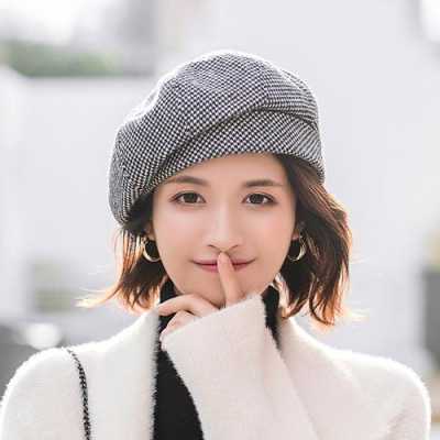 超短发适合戴什么帽子,超短发适合戴什么帽子图片