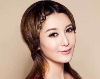 正方形脸怎么编发好看,方形脸适合扎什么发型女