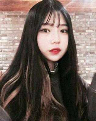 女生黑发挑染什么颜色好看,女生挑染什么颜色好看图片