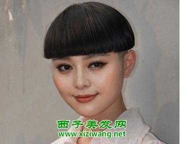 西瓜头怎么留长发,西瓜头型怎么理发好看