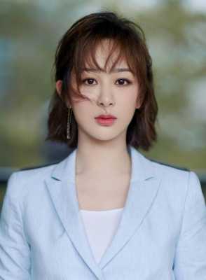 杨紫头发多长,杨紫短发是什么发型图片