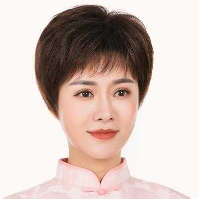 老人剪什么短发图片（78岁女性老人留短发啥发型好看）