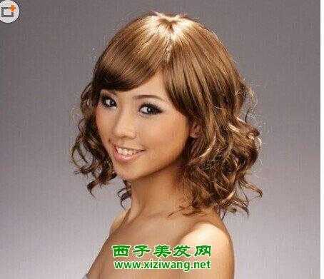 女士短发如何烫,短发怎么烫好看