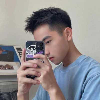 尖脸男生剪什么发型好看,头顶尖男生剪什么短发好看