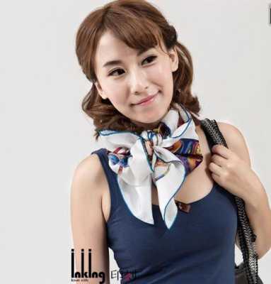 60*60的方巾怎么扎,方头巾怎么扎蝴蝶结