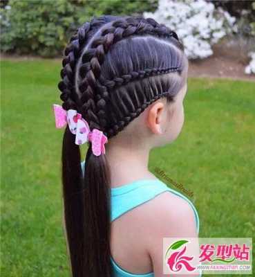 儿童前面刘海怎么编,小孩刘海怎么编发好看