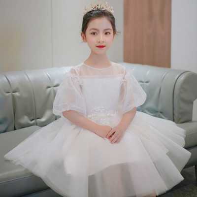儿童穿婚纱配什么头发,儿童穿礼服配什么发型好看