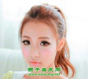 瓜子脸适合扎什么马尾（瓜子脸有双下巴适合什么发型）