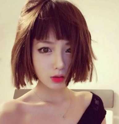 额头突，脸型长适合留什么发型,脸长剪什么发型好看女图片