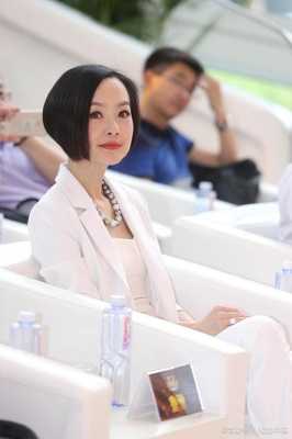 鲁豫为什么用头发遮住下巴,鲁豫的发型叫什么发型图片