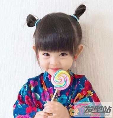 头顶刘海怎么扎好看,前面刘海怎么扎好看小女孩