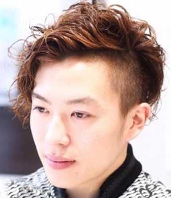 50男人圆脑袋适合什么发型,
