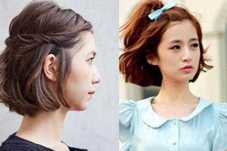 中学生短发怎么扎好看,中学生什么发型好看女生