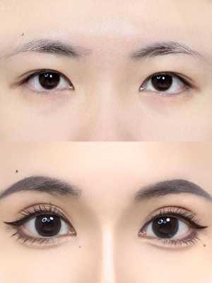 眼睛内斜怎么化妆,内眼妆怎么画眼线