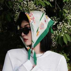 头巾女生怎么戴好看（头巾女生怎么戴好看图片）