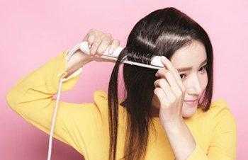 自己烫直发教程,自己在家怎样烫直发