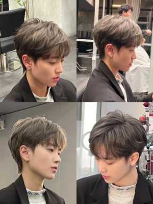 冷白皮男生发色推荐,染什么颜色显皮肤白男生