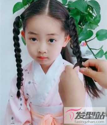 小女孩的古诗发型怎么扎,美丽的头发怎么扎 小女孩