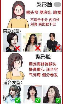 五角星脸型适合什么发型,看看我的脸适合什么发型软件