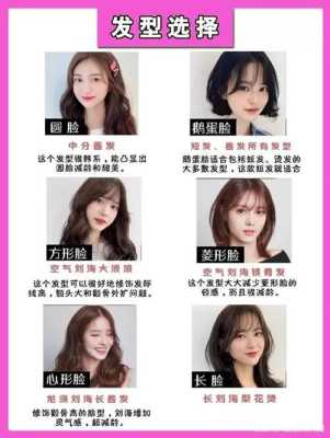 五角星脸型适合什么发型,看看我的脸适合什么发型软件