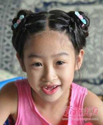 头发少脸大怎么扎好看（小孩脸大怎么扎头发好看）