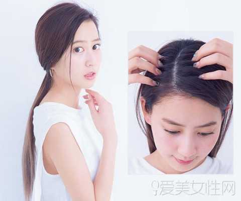 齐脖子短直发怎么扎好（直发怎么扎低马尾）