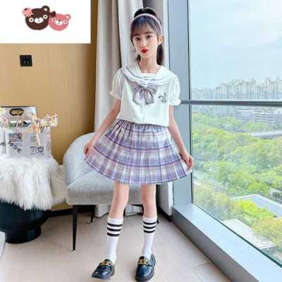 女宝宝短发怎么扎好看（11岁女孩穿jk制服扎什么头发最好看）