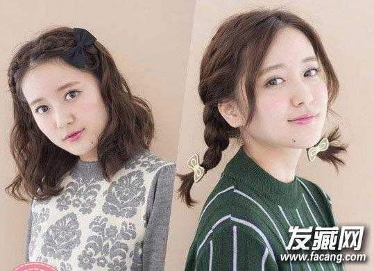 中短发怎么编辫子好看（中短发怎么编辫子好看图片）