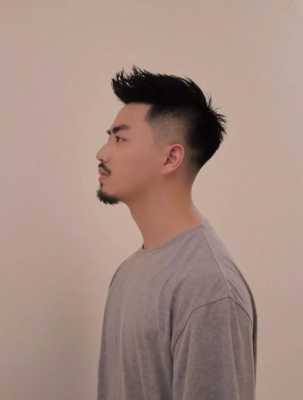 硬直发质男生留什么发型,