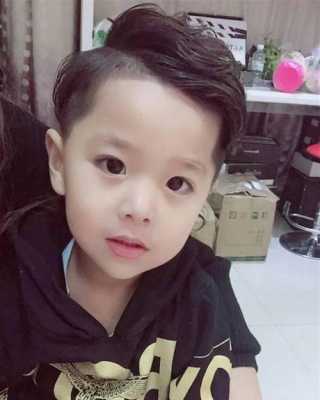 孩子有后棒子推什么发型好看,今年小孩流行什么发型图片集男