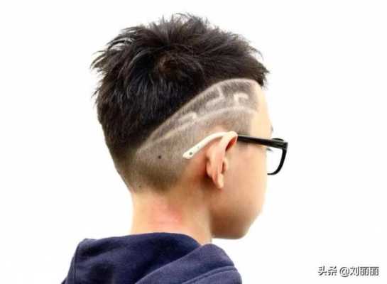孩子有后棒子推什么发型好看,今年小孩流行什么发型图片集男