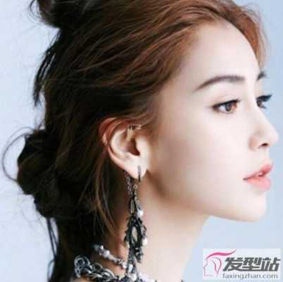 苹果头发型怎么扎,长直发怎么扎苹果头发