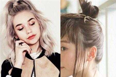 苹果头发型怎么扎,长直发怎么扎苹果头发