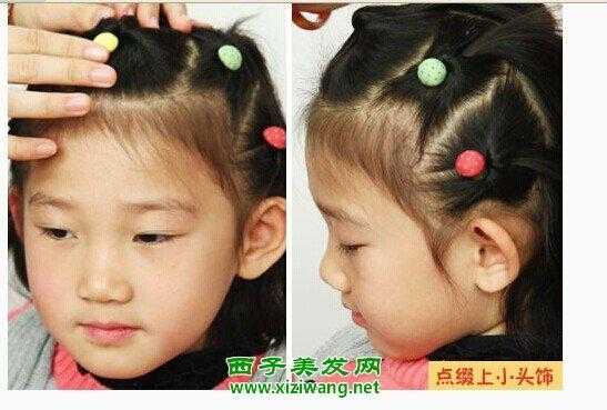 小女孩绑什么头发好看（幼儿短发抓卡扎法）