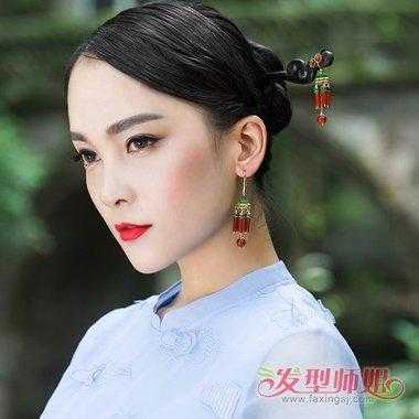 古代女子嫁人后头发要盘起来的样子,古代女人的头发怎么盘起来