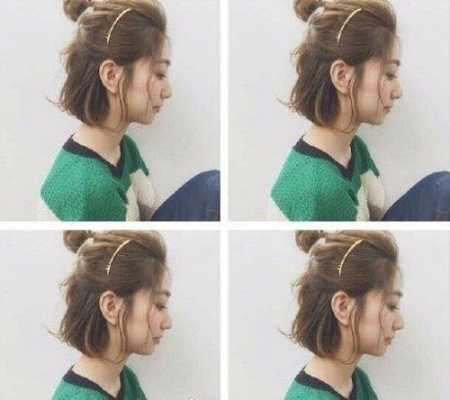 女生短头发怎么扎好看（女生短头发怎么扎好看又简单）