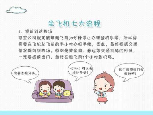 乖人坐飞机流程,