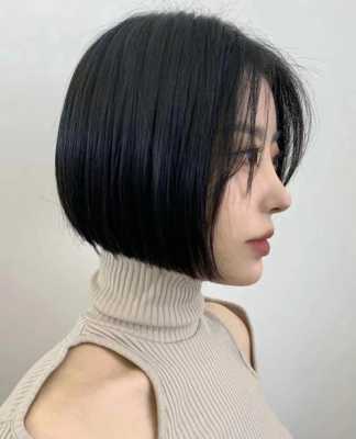 脸大适合一刀切短发吗,脸大适合什么样的短发发型女