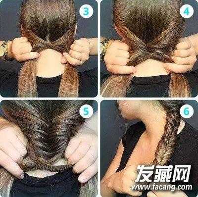 麻花辫怎么编步骤图片（麻花辫新手教程）