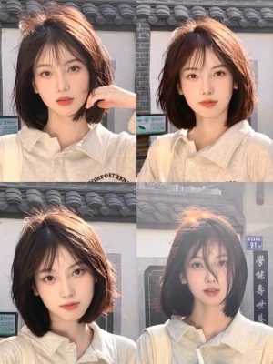 鹅蛋脸剪什么短发好看（什么样的脸型适合一刀切短发）